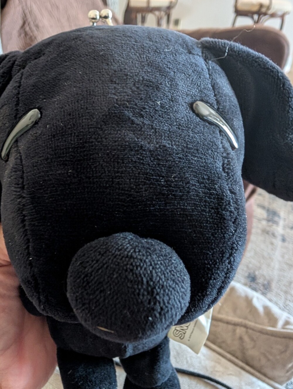2016 Hungshang Rare All Black Snoopy Purse